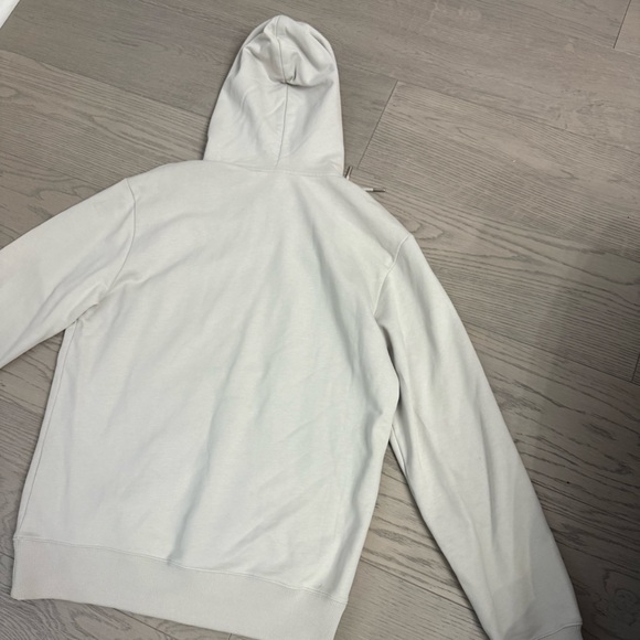 Helmut Lang Grey Exclamation Hoodie - Picture 8 of 10